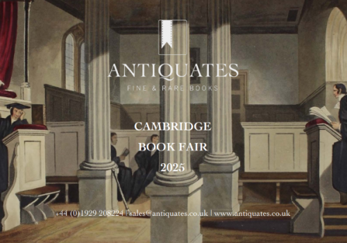 Antiquates Ltd. Cambridge Book Fair 2025