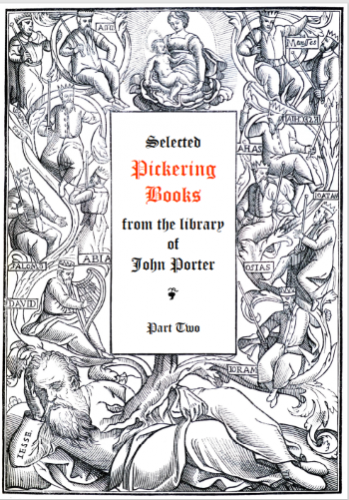George Bayntun.  Selected Pickering Books from the library of John Porter: Part One