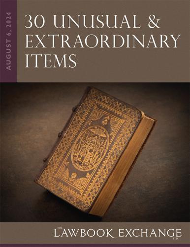 Lawbook Exchange Ltd.  30 Unusual & Extraordinary Items