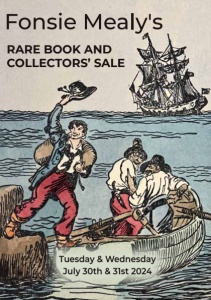 Fonsie Mealy Auctioneers. Rare Book sale 30 & 31 July 2024