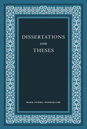 Mark Funke.  Dissertations & Theses
