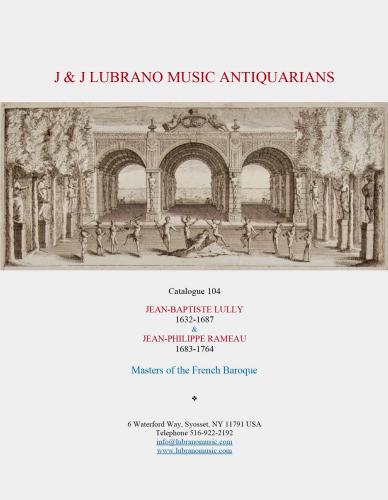 J & J Lubrano Music. Catalogue 104
