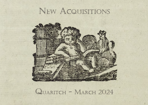 Bernard Quaritch Ltd.  New Acquisitions March 2024