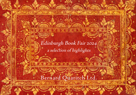 Bernard Quaritch Ltd.  Edinburgh Book Fair 2024