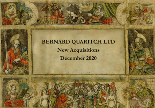 Bernard Quaritch Ltd - December