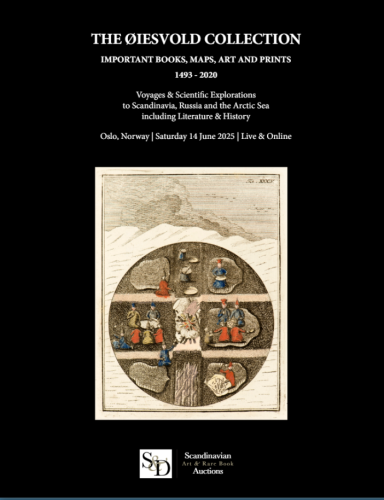 Scandinavian Art & Rare Book Auctions.  The Øiesvold Collection: Exploration of the North Calotte