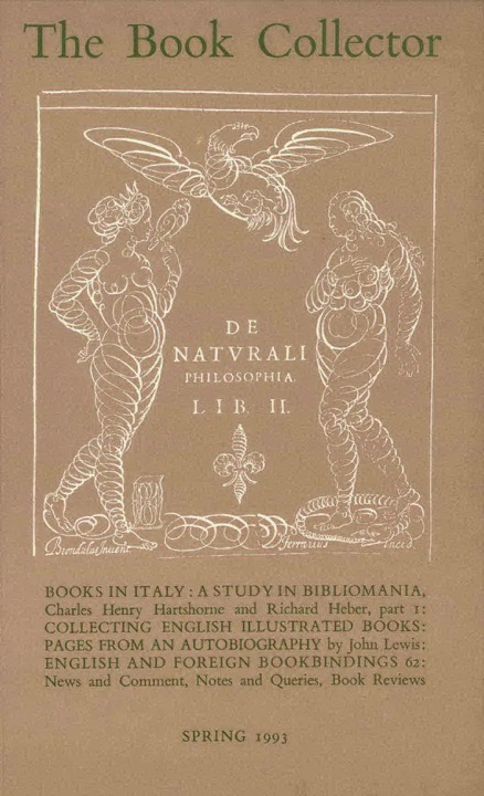 The Book Collector Front Cover The Book Collector front cover image