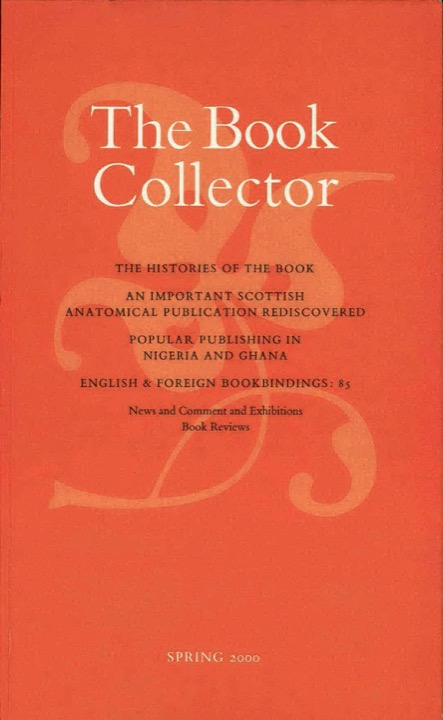 The Book Collector Front Cover The Book Collector front cover image