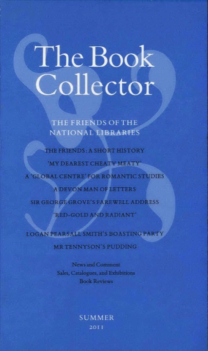 The Book Collector Front Cover The Book Collector front cover image