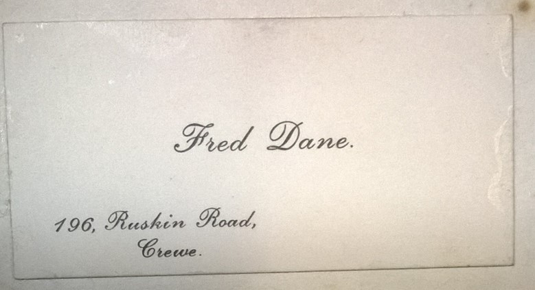Fred Dane calling card Fig.3