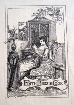 Edith Bessie Cook bookplate Fig.8 
