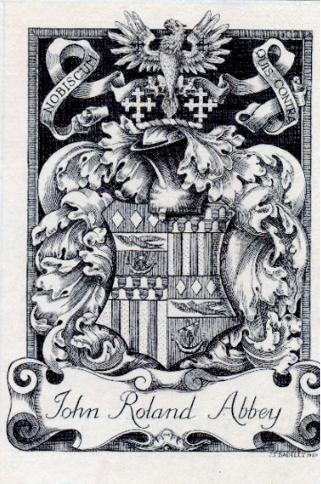 Major Abbey Bookplate