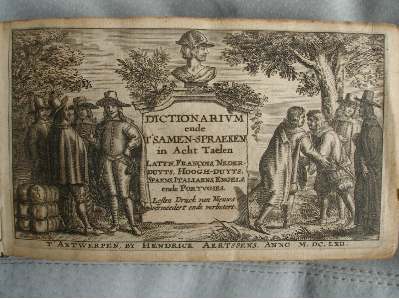 Nigel Stoughton - Barlement 1662 engraved title